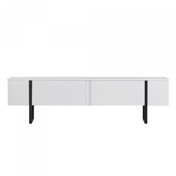 TV-stativ Orost 180 cm - Hvit/svart