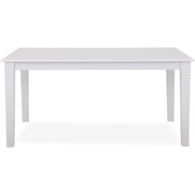 Nidingen spisebord, 180 cm - Hvit + Mbelpleiesett for tekstiler