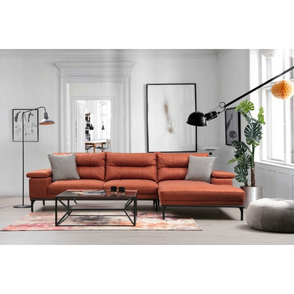 Hollywood divansofa - oransje