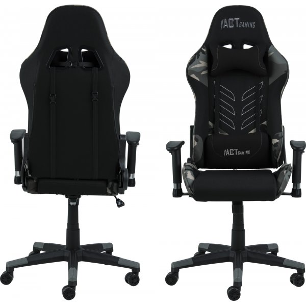 Alpha gaming stol - Sort/gr