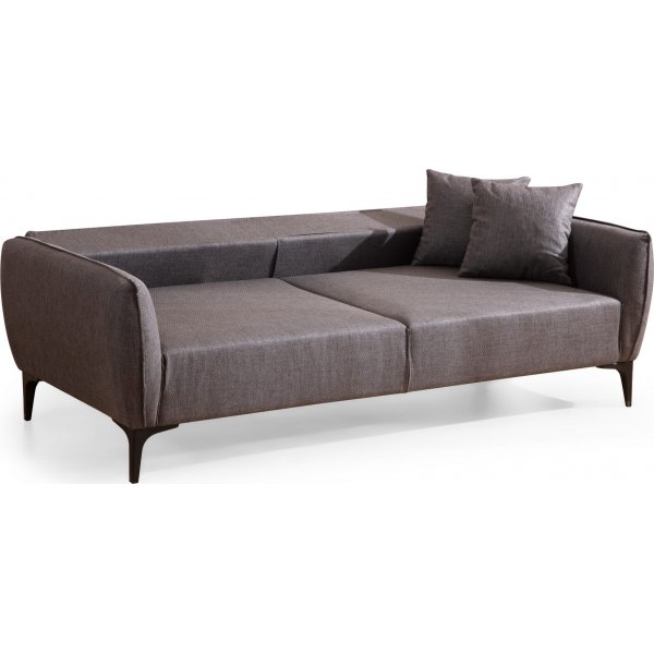 Belissimo 3-seters sofa - M�rkegr�