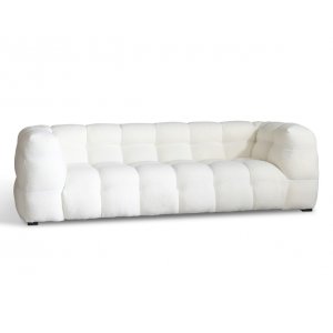 Nivou 3-seters sofa i Bouclè - Cream Nivou 3-seters sofa i Bouclè - Cream