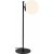 Fas bordlampe, opal - Svart