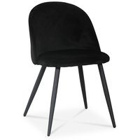 Stol med metallunderstell online | Trendrom.no Giovani Velvet stol GråbeigeSvart 949 NOK Trendrom.no