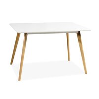 Spisebord Linköping 120 cm - Eik/hvit