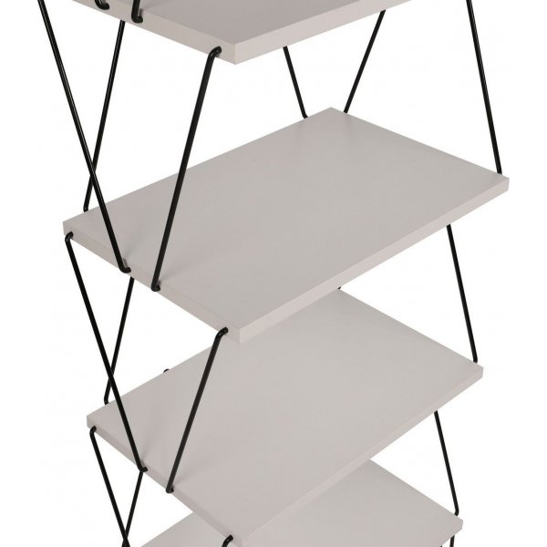 Balaban bokhylle - Hvit Balaban bokhylle - Hvit