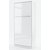 Sengeskap compact living vertikalt (90 x 200 cm fellbar seng) - Hvit høyglans