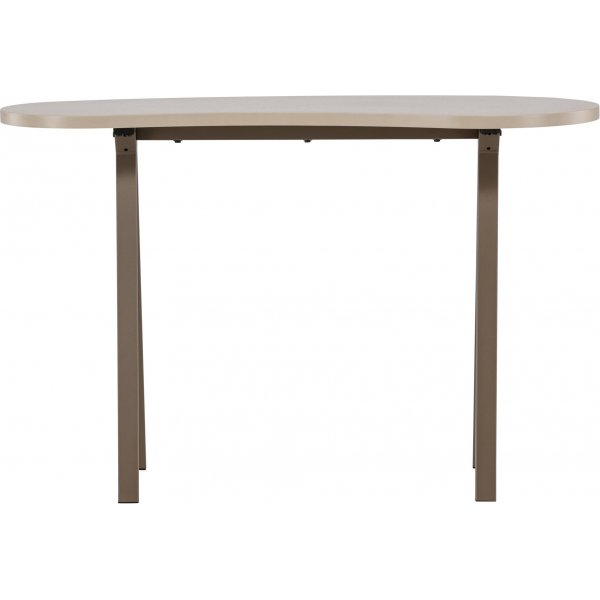 Holmestrand skrivebord 115 x 50 cm - Beige/Brun