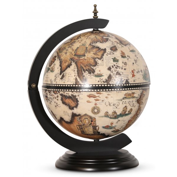 Michelangelo barglobus modell 5 - Svart/hvit + Tekstilpleie for møbler Michelangelo barglobus modell 5 - Svart/hvit + Tekstilpleie for møbler