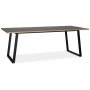 Edge 3.0 spisebord 240x90 cm - Grtt hytrykkslaminat (HPL)