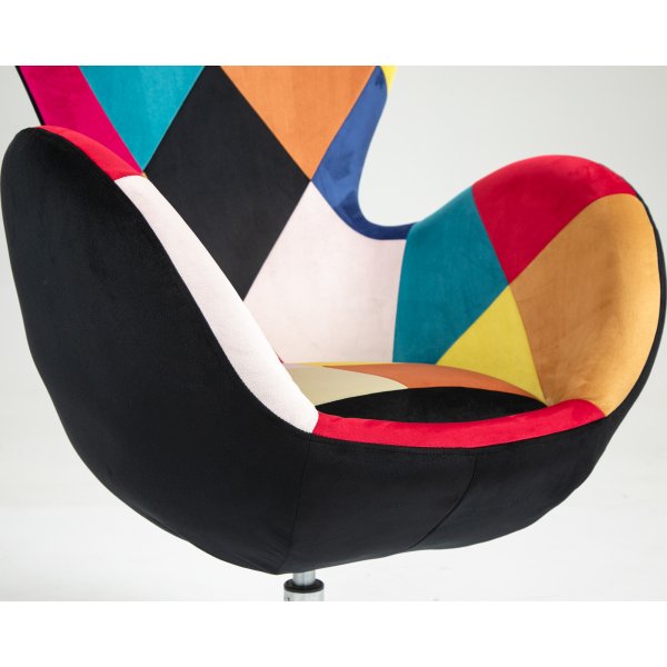 Lucille lenestol - Multi/krom