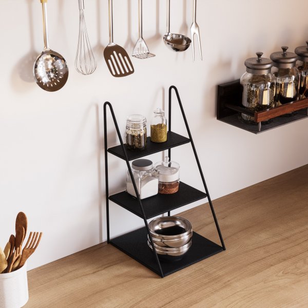 Kalimnos hylle - Svart Kalimnos hylle - Svart