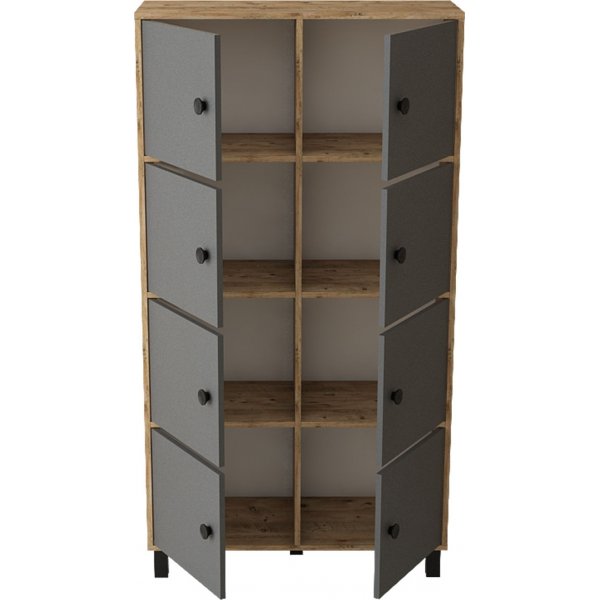 Vilamo skap 59 - Furu/antrasitt Vilamo skap 59 - Furu/antrasitt