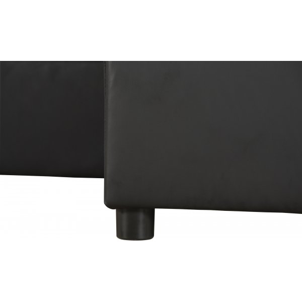 Dream sovesofa med oppbevaring (divansofa) - Antrasitt (økolær) Dream sovesofa med oppbevaring (divansofa) - Antrasitt (økolær)