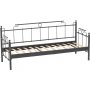 Hampus 3-seters utesofa - Svart/bl