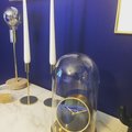 Kundebilde Bellö bordlampe - Messing/Sement