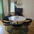 Kundebilde Bakewell lenestol - Svart PU/messing
