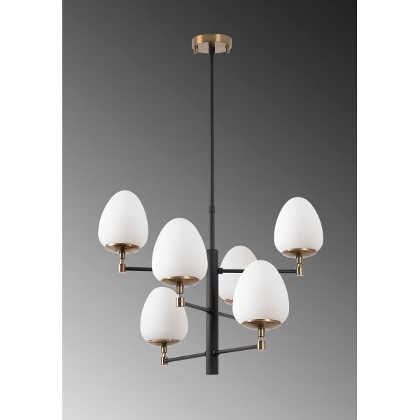 Arve taklampe 10180 - Sort/antikk/hvit Arve taklampe 10180 - Sort/antikk/hvit