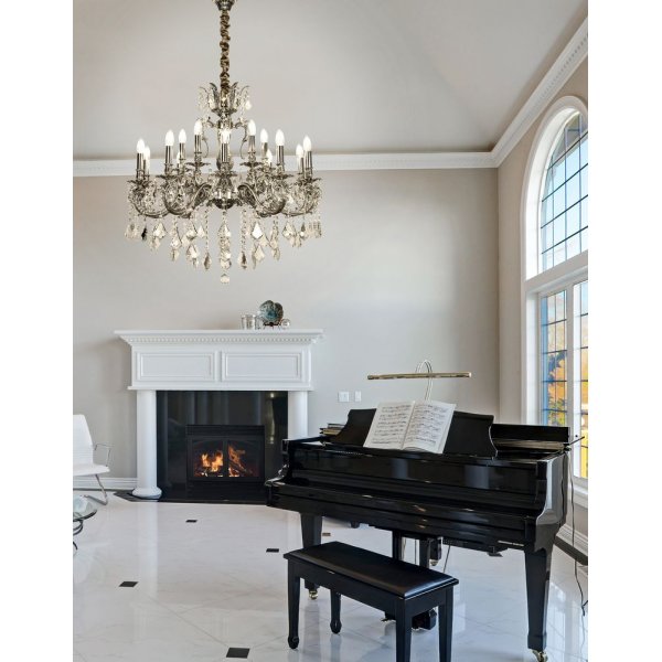 Lysekrone Allington - Antikksølv Lysekrone Allington - Antikksølv