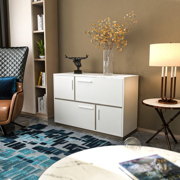 Mares skap - Hvit/grå Mares skap - Hvit/grå