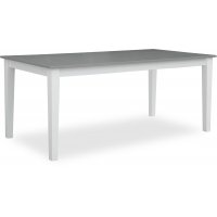 Fårö spisebord 180 cm - Hvit/betonggrå