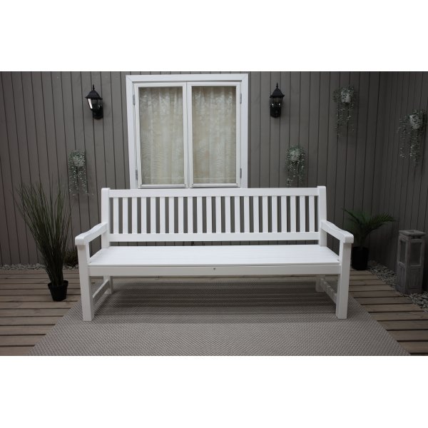 Brooklyn benk - Hvit
