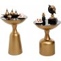 Chalice sidebord sett 46/56 cm - Gull
