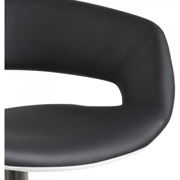 Grace barkrakk 104 cm - Sort PU/hvit PU Grace barkrakk 104 cm - Sort PU/hvit PU