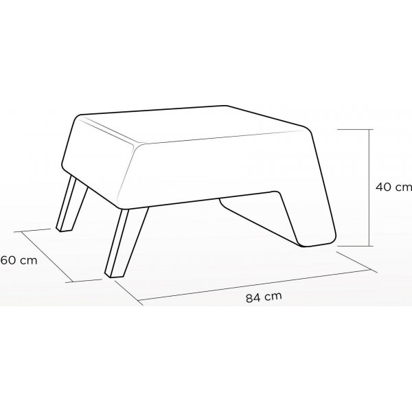 Kate puff 43 - Flerfarget Kate puff 43 - Flerfarget