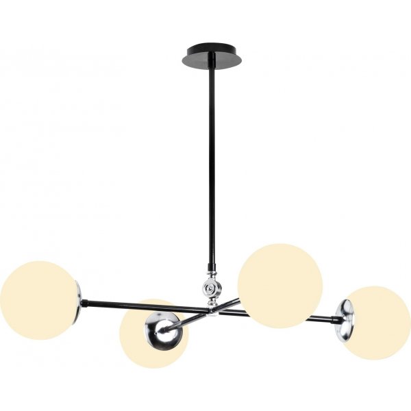 Lorea taklampe 1 - Sort/hvit