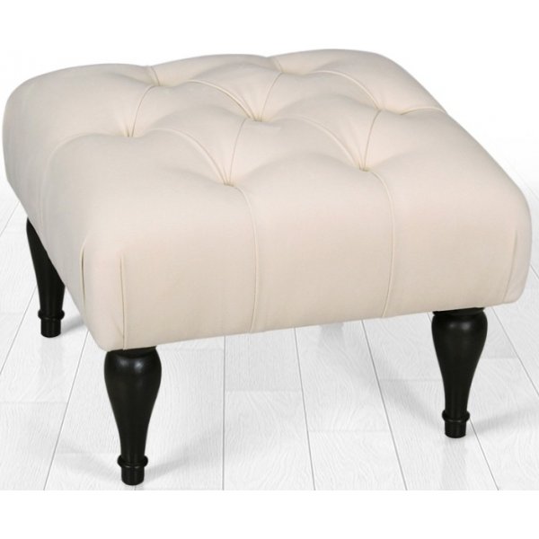 Blomsterpuff - Krem Blomsterpuff - Krem