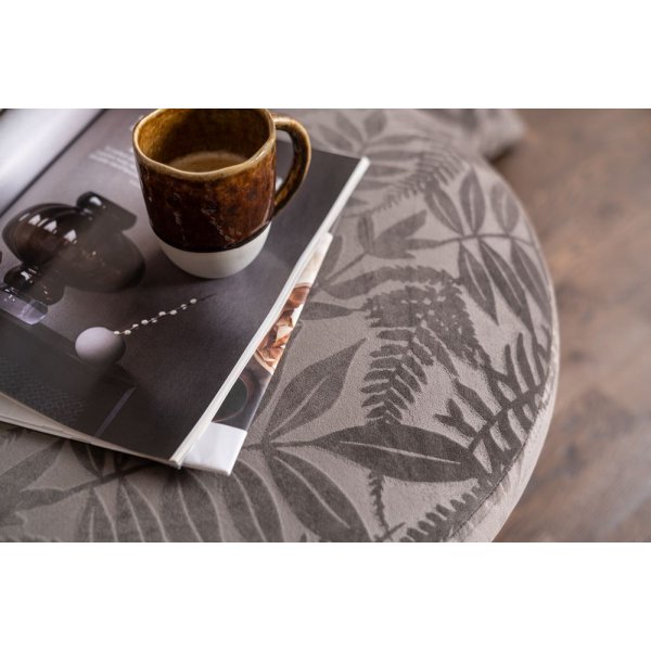 Linn fotskammel - Svart Linn fotskammel - Svart