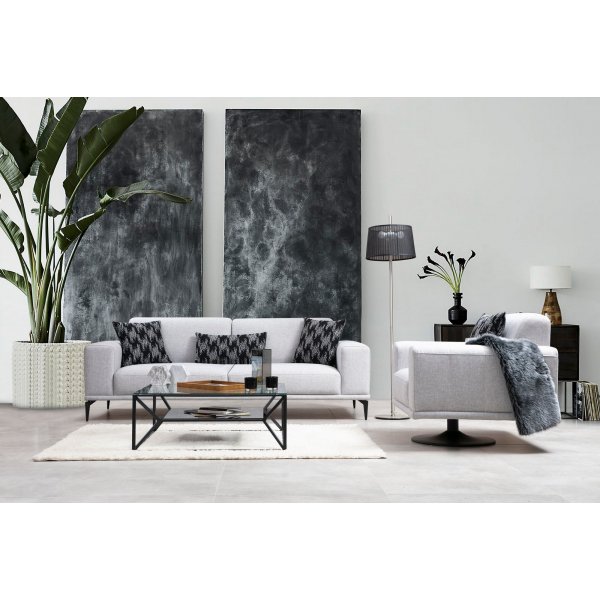 Nikea 3-seters sovesofa - Grå Nikea 3-seters sovesofa - Grå