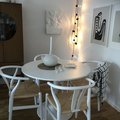 Kundebilde Sunda spisestol - Hvit / Flettet sete