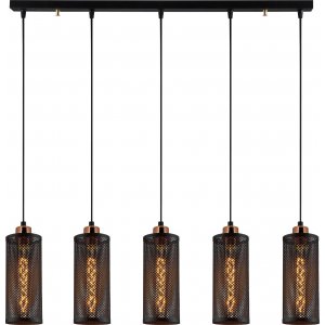 Amason taklampe N-984 - Sort/bronse