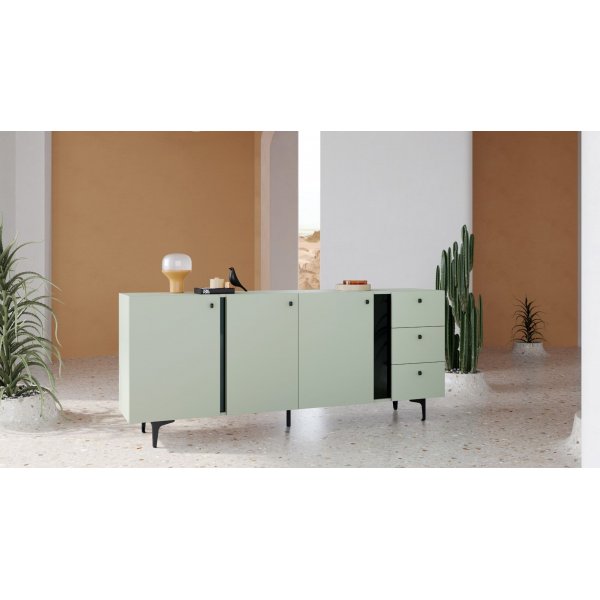 Farger skjenk 200 cm - Sage Farger skjenk 200 cm - Sage