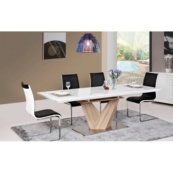 Taylor spisebord 120-180 cm - Gr�tt