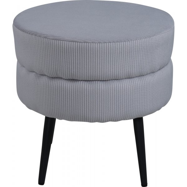Mariana sittepuff - Grå kordfløyel Mariana sittepuff - Grå kordfløyel
