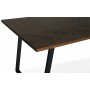 Edge 3.0 Spisebord 240x90 - Brunfarget sildbein