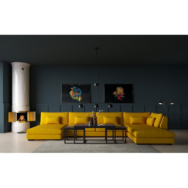 Streamline 700 modul sofa - Valgfri farge! + Flekkfjerner for mbler