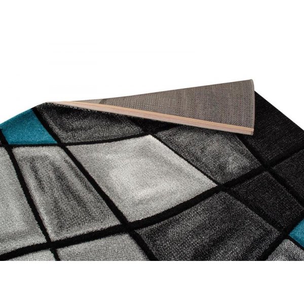 Maskinvevd matte Turin - Turkis