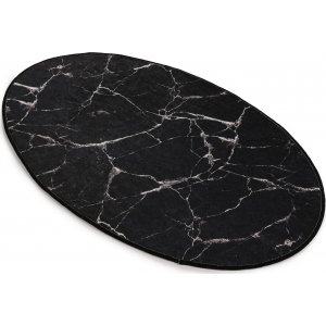 Marble teppe - Svart