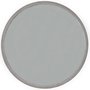 Flyel rund speil 40 cm  Pudderrosa flyel + Rengjring av glass og krystall