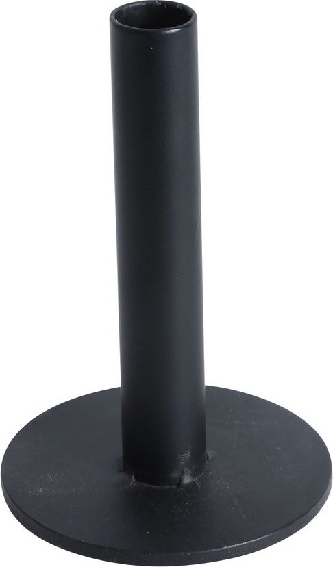 Sotlysestake 15 cm - Sort - Lysestaker, Lykter