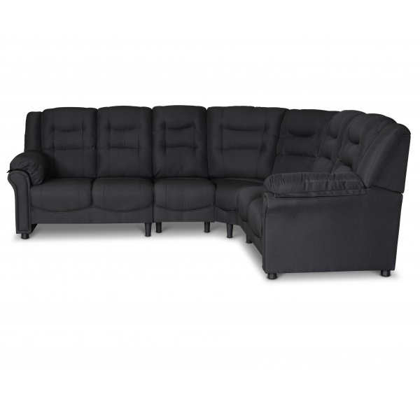Peking hjrnesofa - Sort + Flekkfjerner for mbler