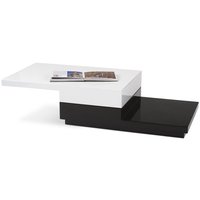 Anatom foldbart sofabord - Hvit/svart Anatom foldbart sofabord - Hvit/svart