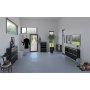 Skyline skoskap 123,5 x 24,2 x 98,5 cm - Svart