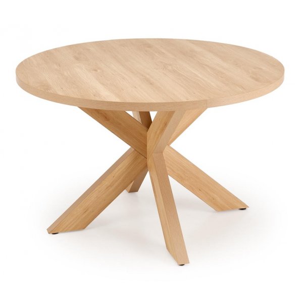 Spisebord naturfarget 120 cm