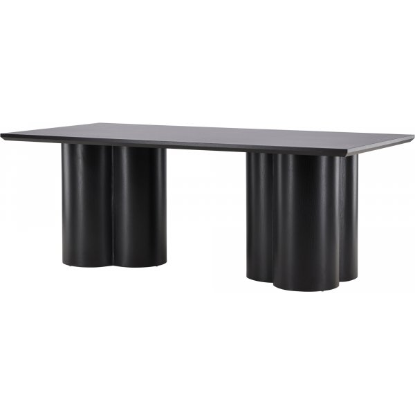 Olivia spisebord 210x100 cm svartbeiset