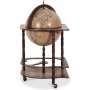 Michelangelo barglobus modell 10 - Brun vintage